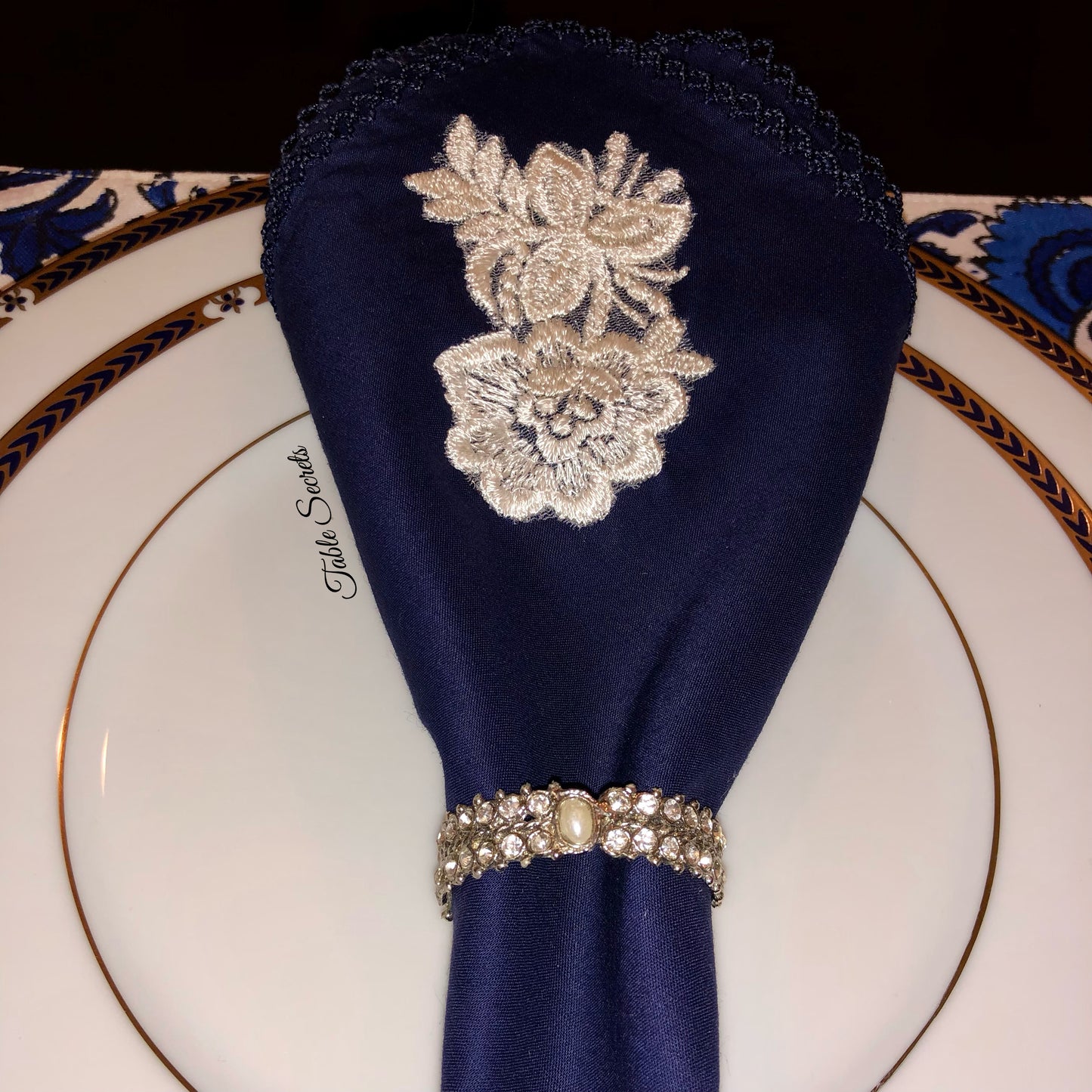 Royal Silver Napkin Rings (Set)